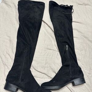 Women's Black Over-the-Knee Boots